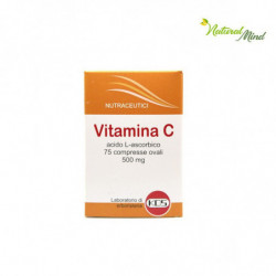 Vitamina C integratore alimentare 75 compresse da 500 mg Acido L-ascorbico Kos – NATURALMIND –