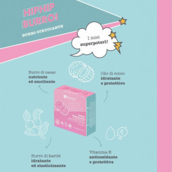 Burro struccante concentrato detergente viso naturale Hip Hip La Saponaria – NATURALMIND –