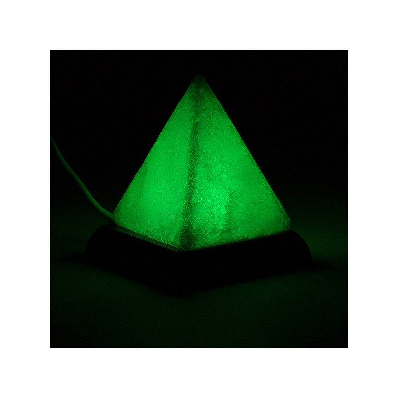 Mini lampada sale piramide Bianca (USB+LED)